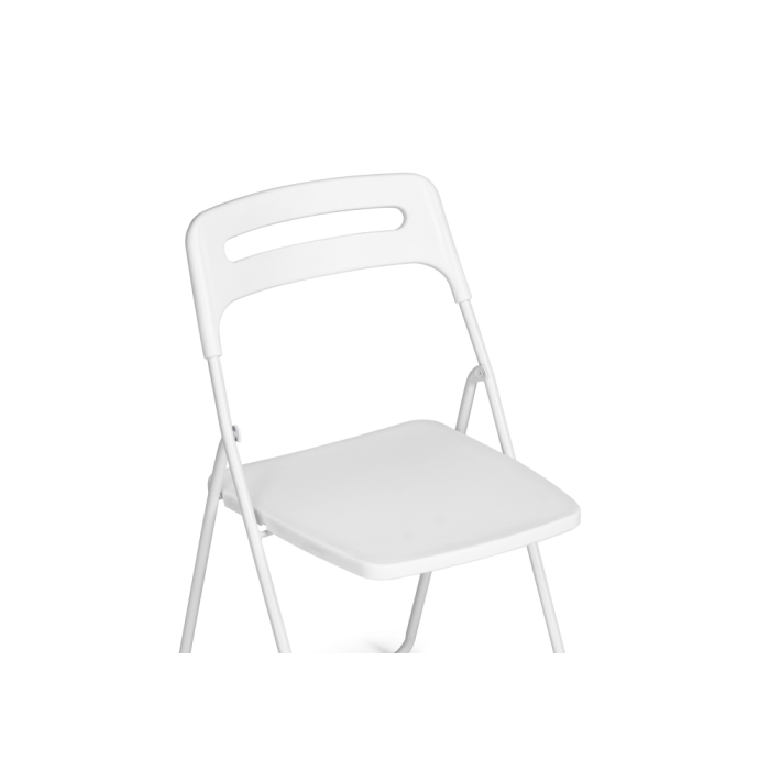 Пластиковый стул Fold складной white