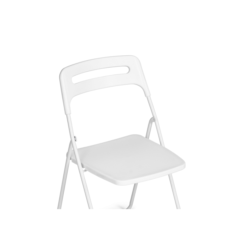Пластиковый стул Fold складной white