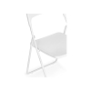 Пластиковый стул Fold складной white