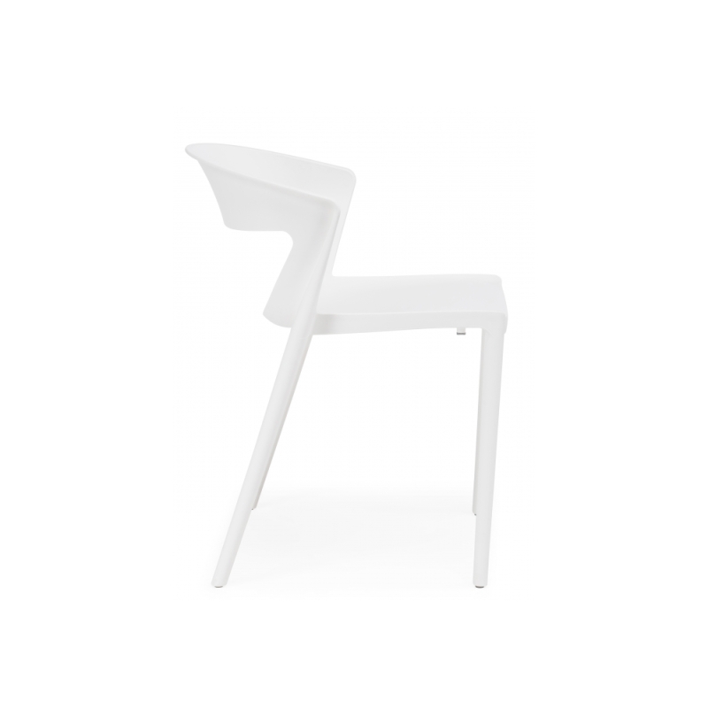 Пластиковый стул Градно белый