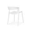 Пластиковый стул Градно белый