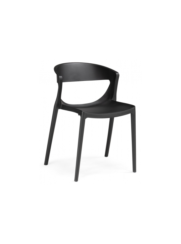 Пластиковый стул Градно черный