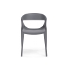 Пластиковый стул Градно серый
