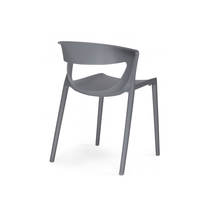 Пластиковый стул Градно серый