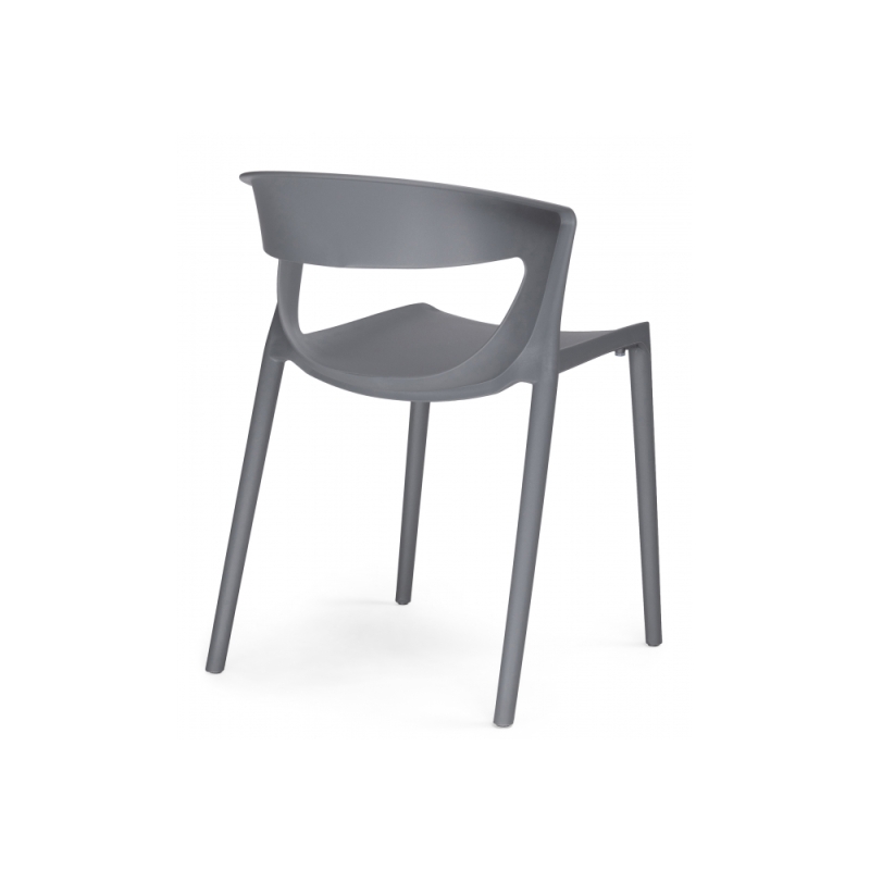 Пластиковый стул Градно серый