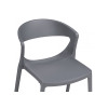 Пластиковый стул Градно серый