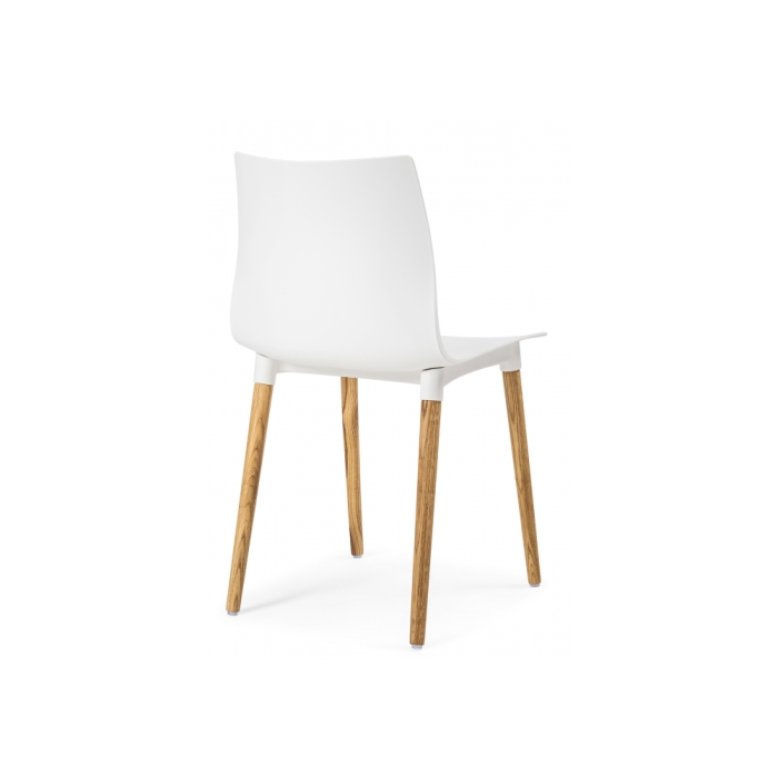 Пластиковый стул Кобе белый