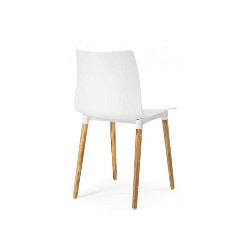 Пластиковый стул Кобе белый