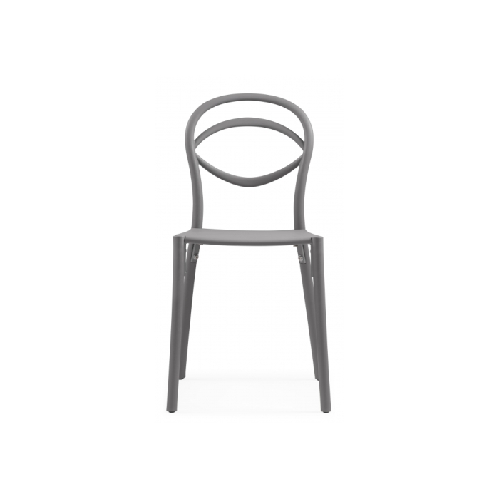 Пластиковый стул Simple gray
