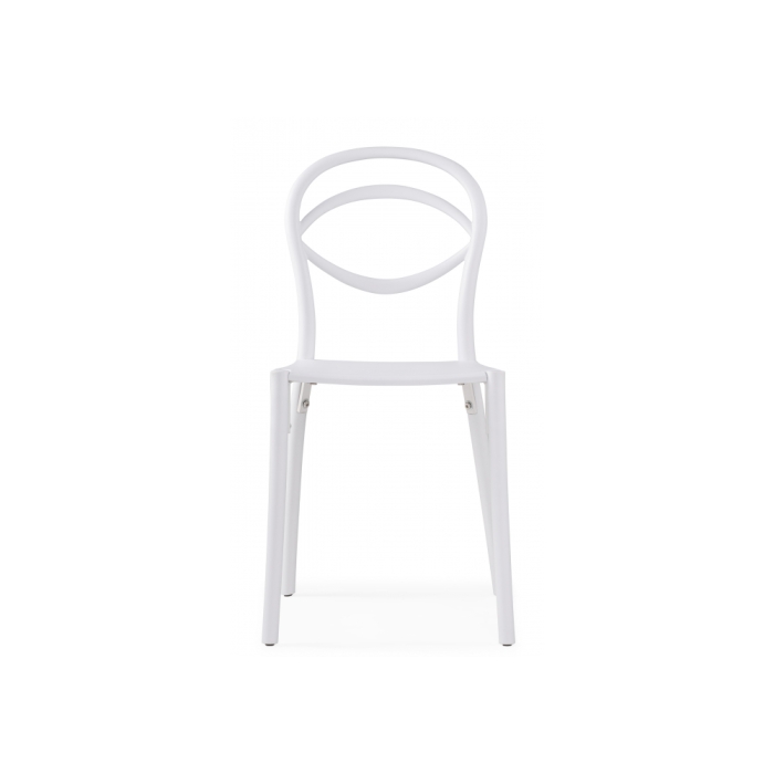 Пластиковый стул Simple white
