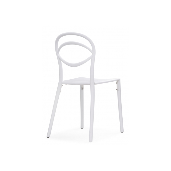 Пластиковый стул Simple white