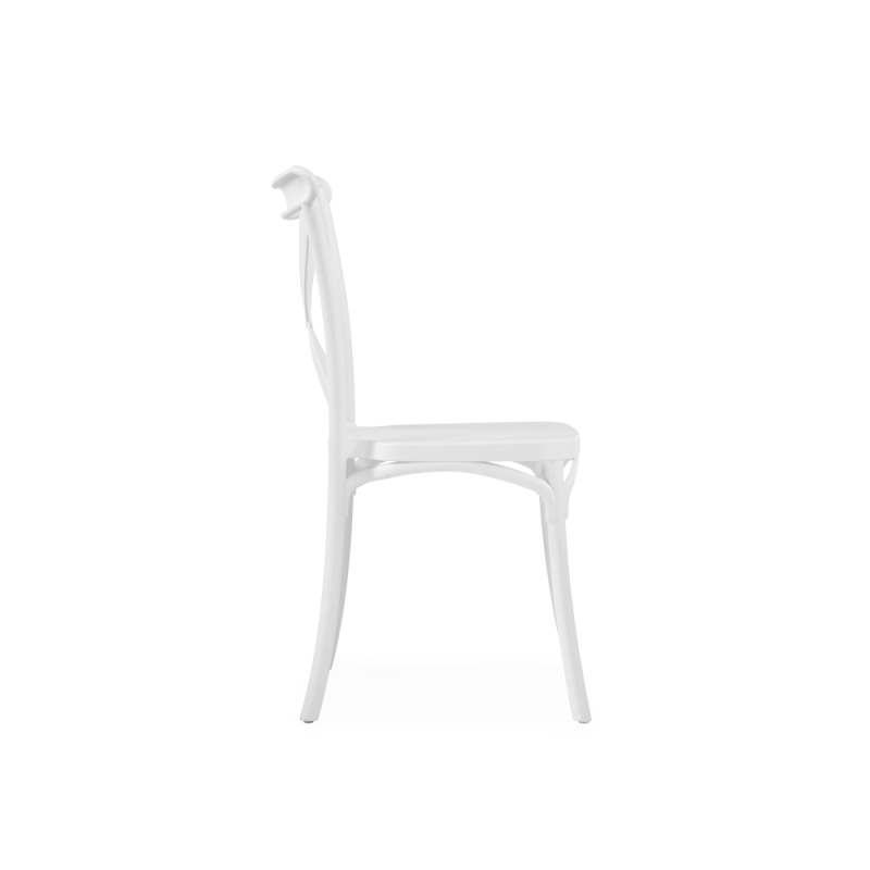 Пластиковый стул Venus white