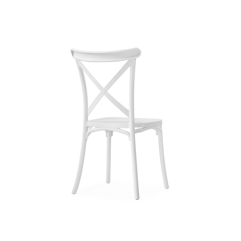 Пластиковый стул Venus white