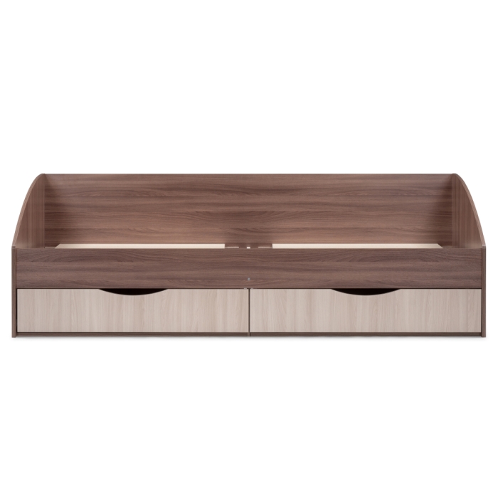 Подростковая кровать Классика шимо темный / шимо светлый