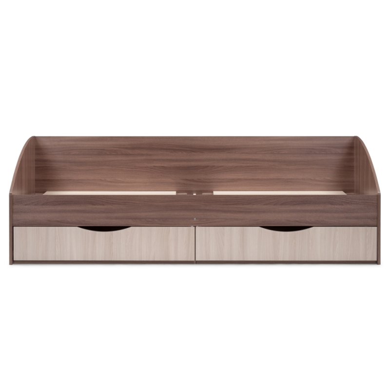 Подростковая кровать Классика шимо темный / шимо светлый