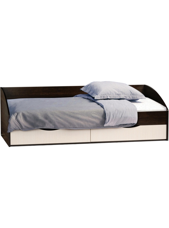 Подростковая кровать Классика венге / белфорд