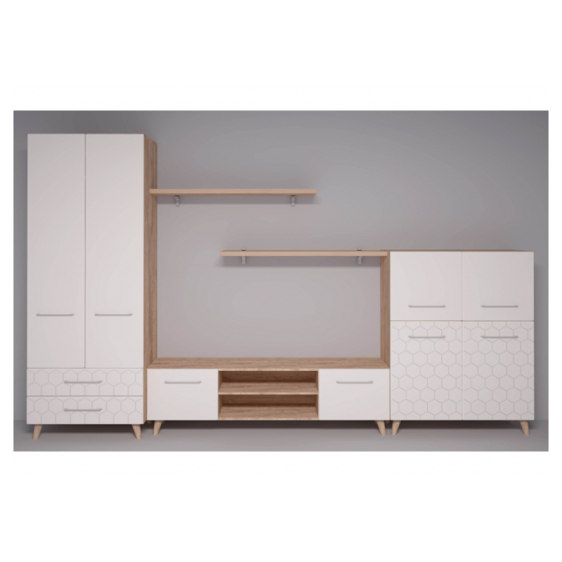 Полка Мариус М-12 дуб баррик