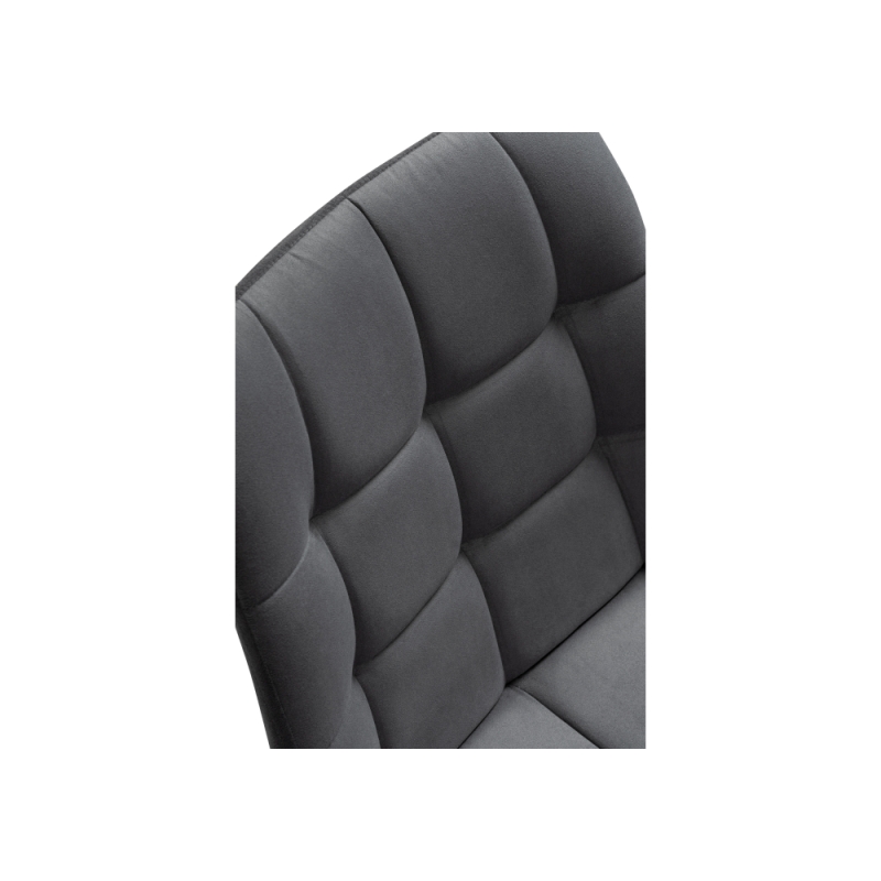 Полубарный стул Алст темно-серый / черный