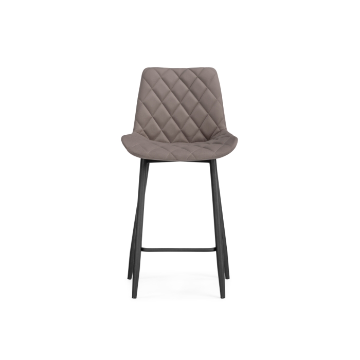 Полубарный стул Баодин Б/К латте / черный