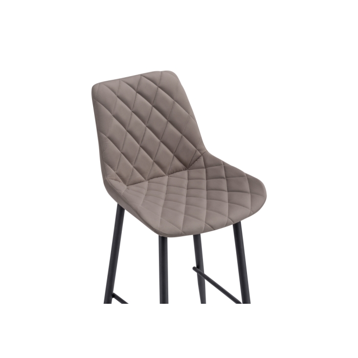 Полубарный стул Баодин Б/К латте / черный