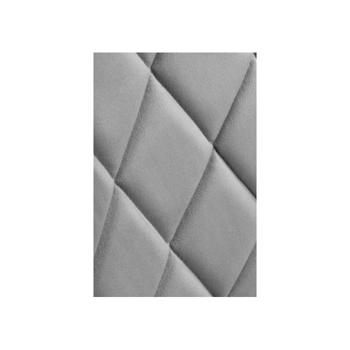 Полубарный стул Баодин К Б/К крутящийся светло-серый / черный