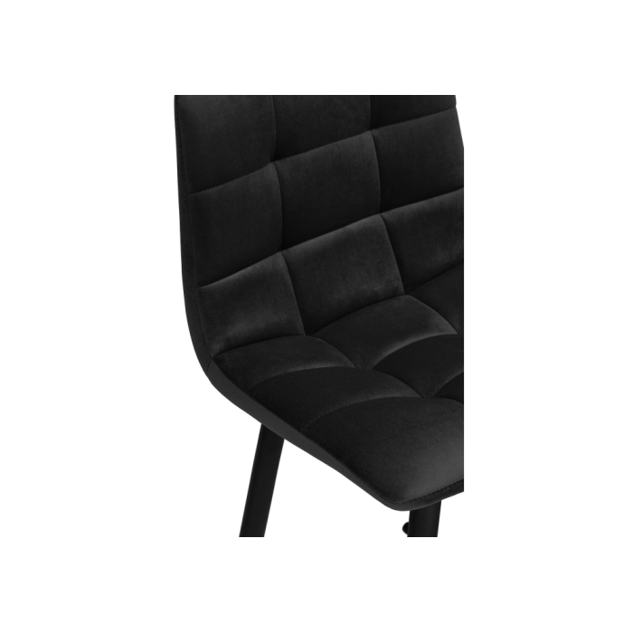 Полубарный стул Чилли К черный / черный