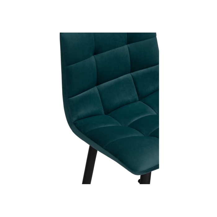 Полубарный стул Чилли К морская волна / черный