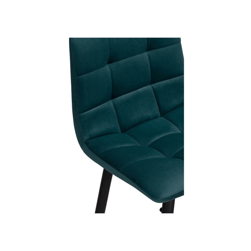 Полубарный стул Чилли К морская волна / черный