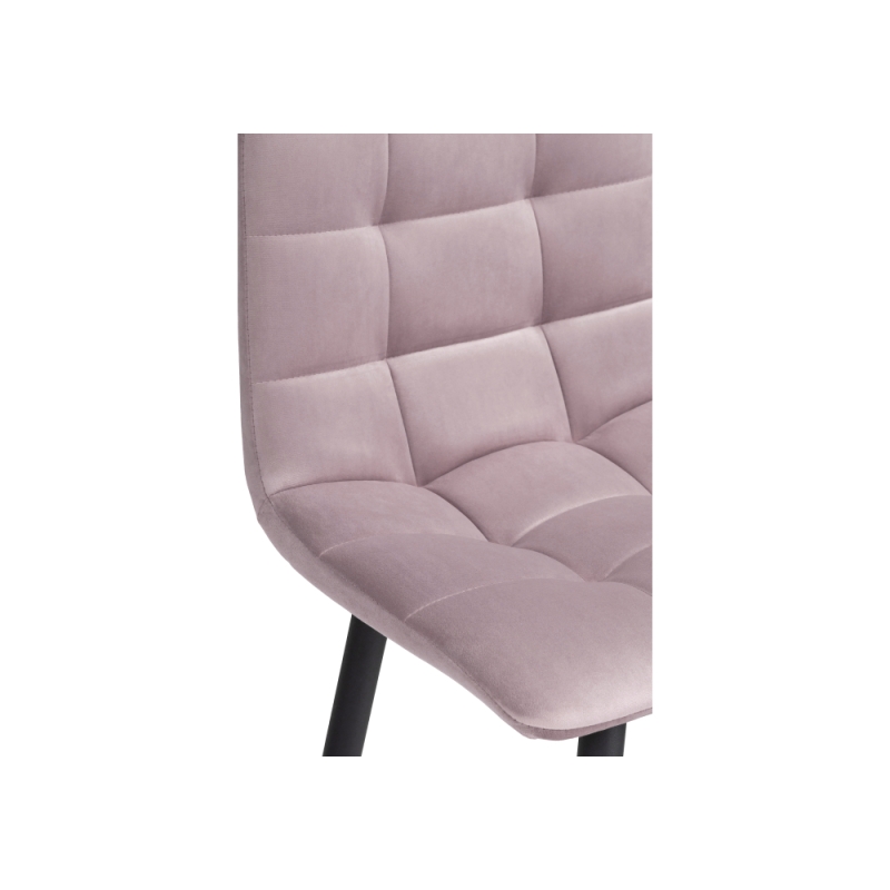 Полубарный стул Чилли К розовый / черный