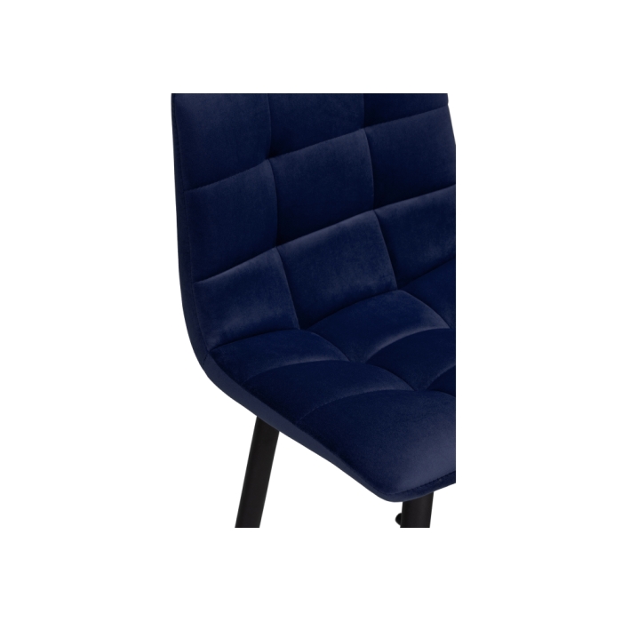 Полубарный стул Чилли К синий / черный