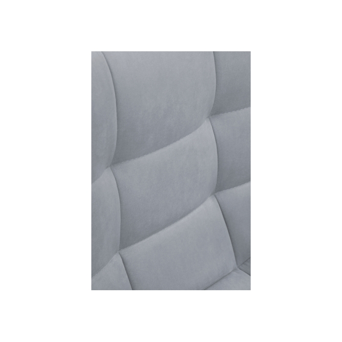 Полубарный стул Чилли К светло-серый / черный