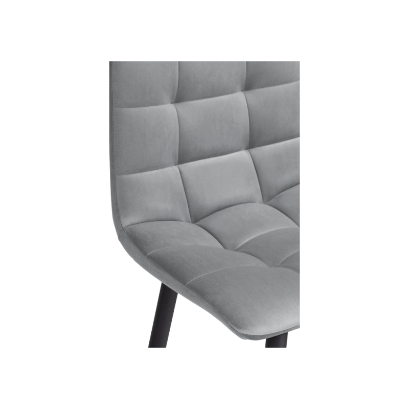 Полубарный стул Чилли К темно-серый / черный