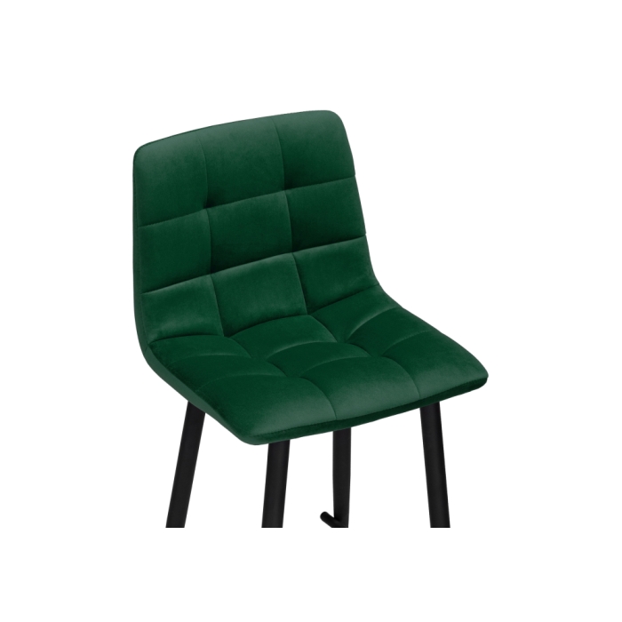 Полубарный стул Чилли К зеленый / черный