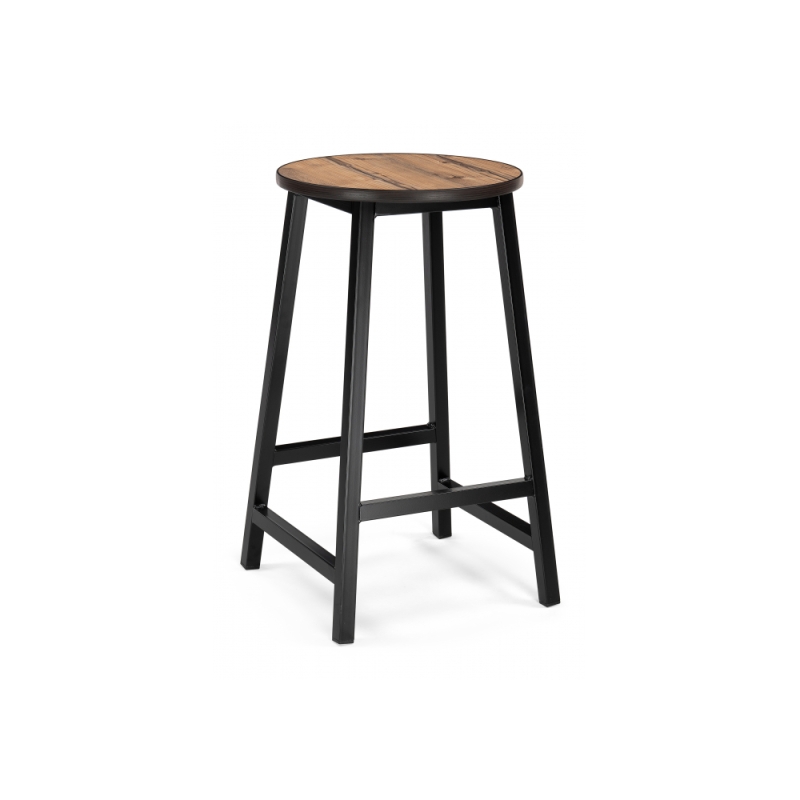 Полубарный стул Канпиан пихта югра / черный матовый