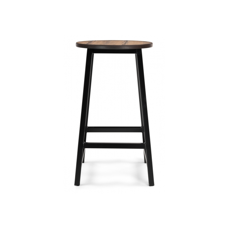 Полубарный стул Канпиан пихта югра / черный матовый