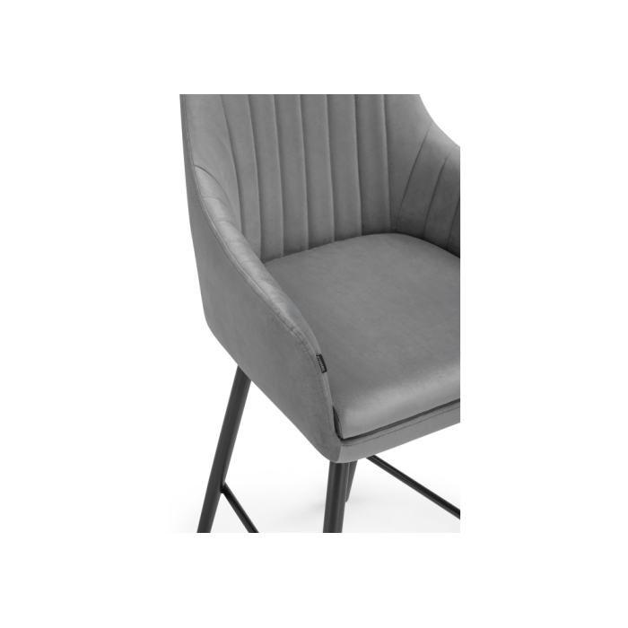 Полубарный стул Райнер MR -11 / черный