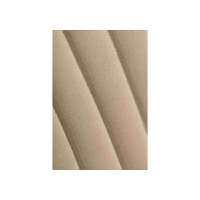 Полубарный стул Седа велюр бежевый / черный