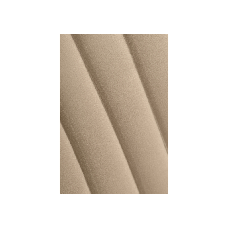 Полубарный стул Седа велюр бежевый / черный