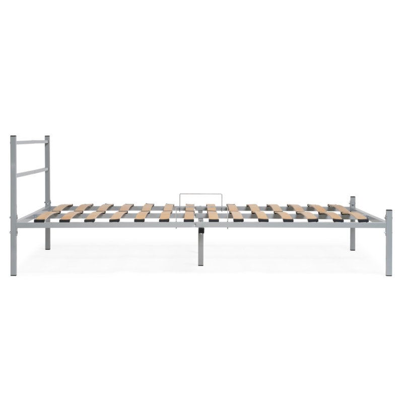 Полутораспальная кровать Фади 140х200 серая