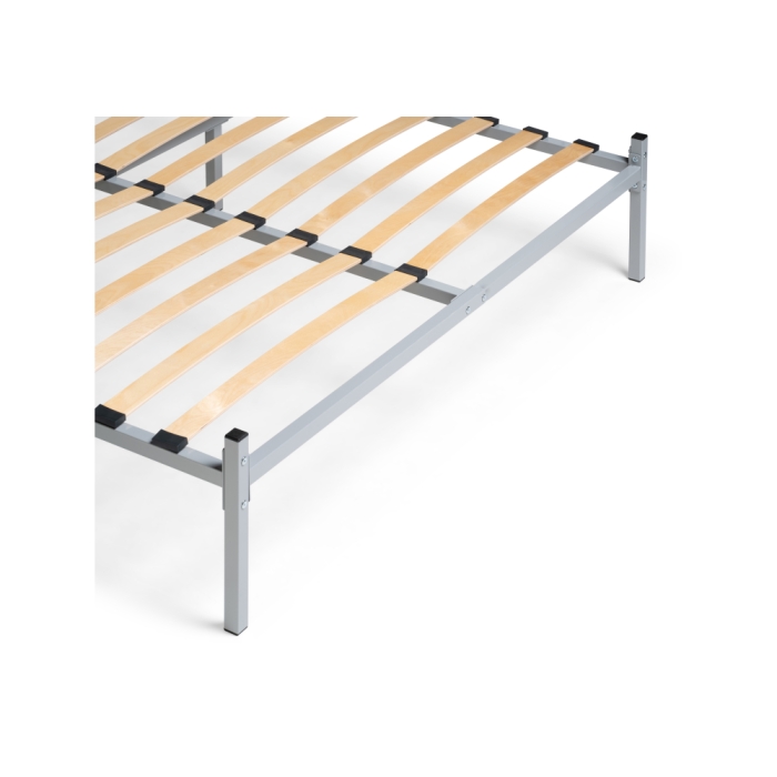 Полутораспальная кровать Фади 140х200 серая