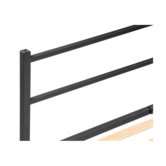 Полутораспальная кровать Фади 120х200 черная