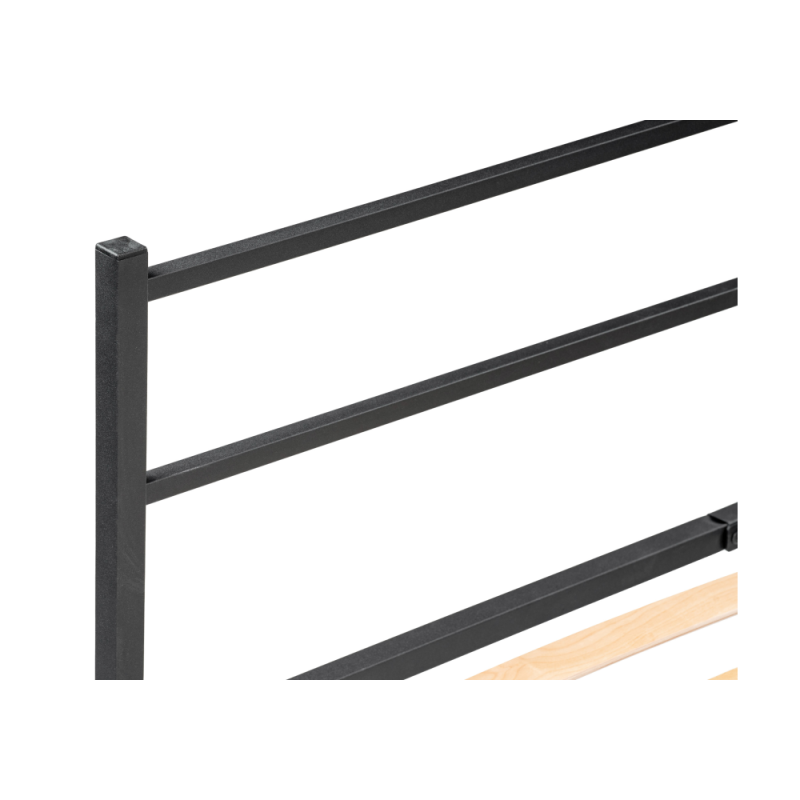 Полутораспальная кровать Фади 120х200 черная