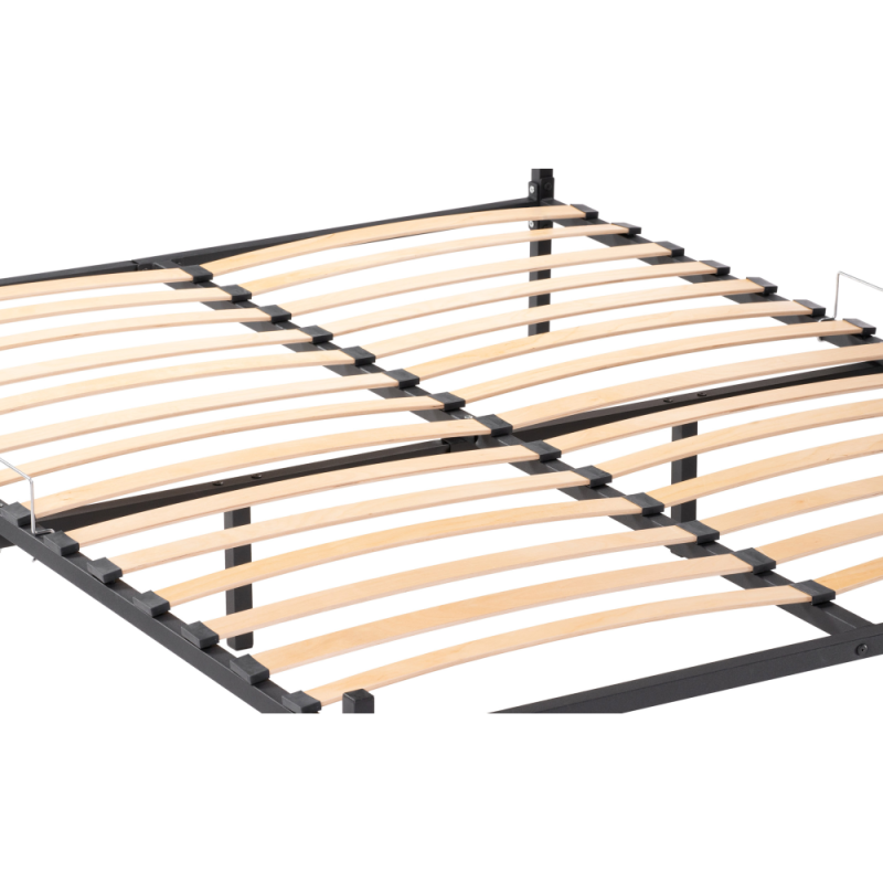 Полутораспальная кровать Фади 120х200 черная