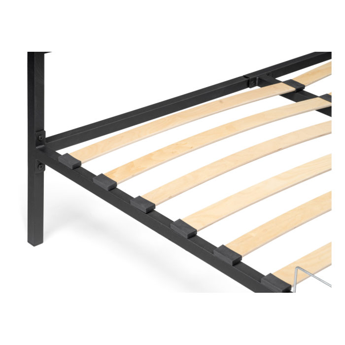 Полутораспальная кровать Фади 140х200 черная