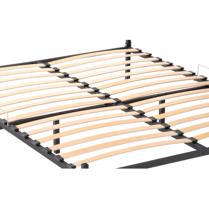 Полутораспальная кровать Фади 140х200 черная