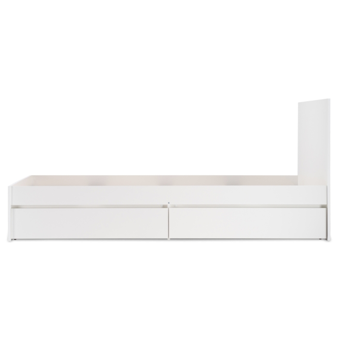 Полутораспальная кровать Мадера 140х200 белый