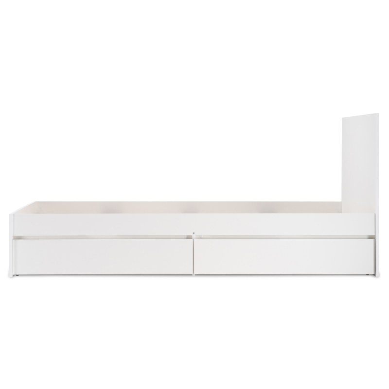 Полутораспальная кровать Мадера 140х200 белый