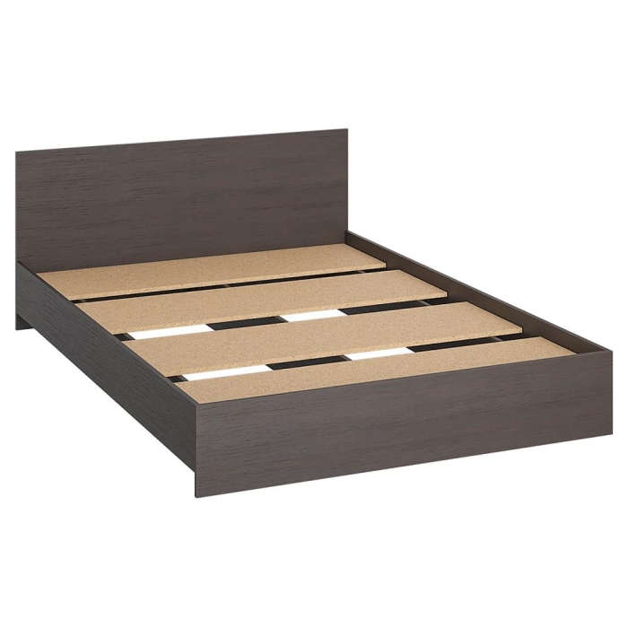 Полутораспальная кровать Адайн КР-140 140х200 венге / венге