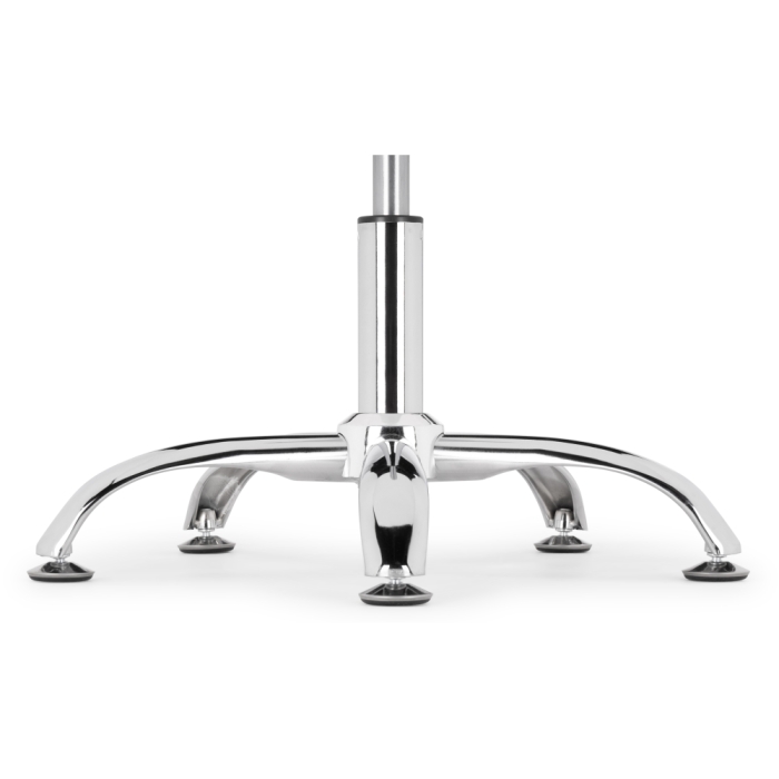 Пяточки для офисного кресла 5 шт хром