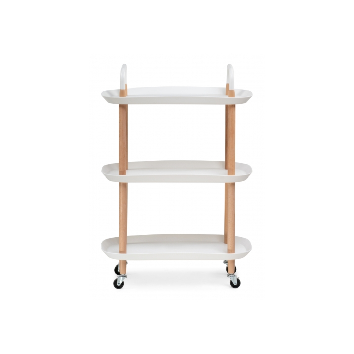 Сервировочный столик Case 56х35х82 white